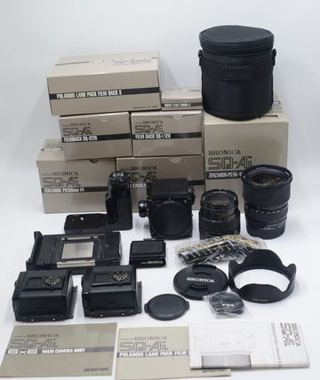 Zenza Bronica SQA1BLENS/21407 SQ-A1 w/Bronica Lens Bundle, Used