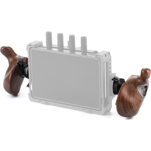 Conjunto de alças laterais de madeira Tilta Tiltaing Advanced Tipo IX (preto, par)