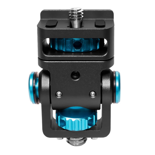 Kondor Blue Swivel Tilt Monitor Mount with Arri Pin (Pan/Tilt) (Raven Black)