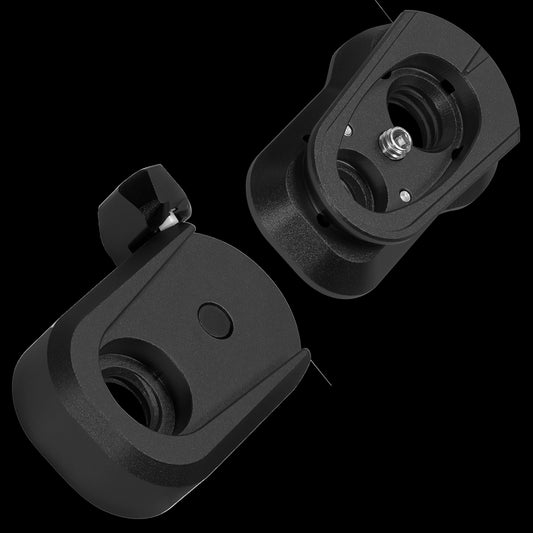 Kondor Blue Mini Lock Quick Release Plates for Professional Camera Workflows (Raven Black)