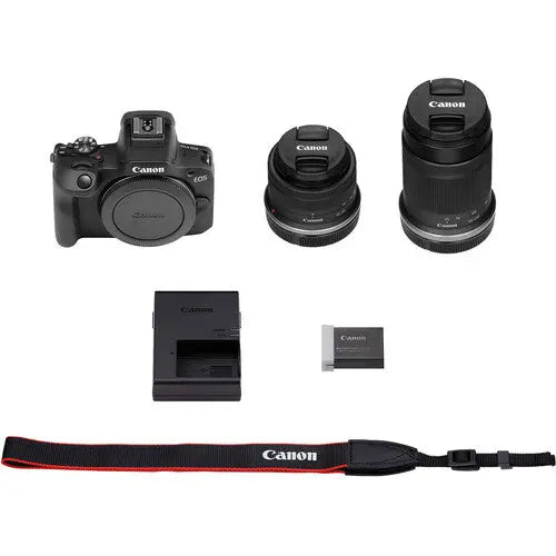 Canon EOS R100 I, RF-S 18-45mm f/4.5-6.3 IS STM + RF-S 55-210mm