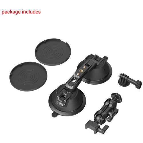 SmallRig 3566 Portable Dual Suction Cup Camera Mount SC-2K