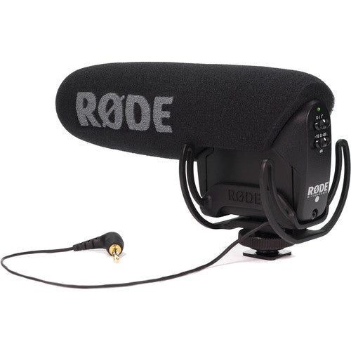 Rode Videomicpro-R Broadcast Quality Condenser Microphone W/Rycote Lyre Shockmount