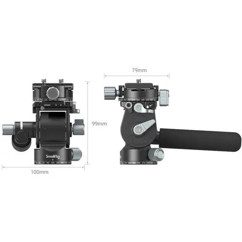 SmallRig 3457B Lightweight Fluid Video Head - AVC photo video store