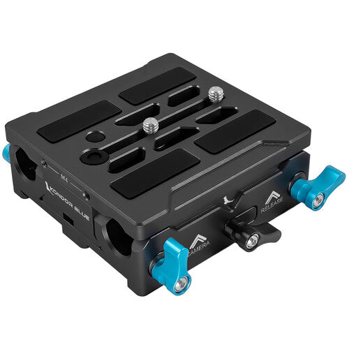 Kondor Blue Universal LWS ARRI Bridge Plate for ARRI, RED, URSA, C70, VENICE (Raven Black)