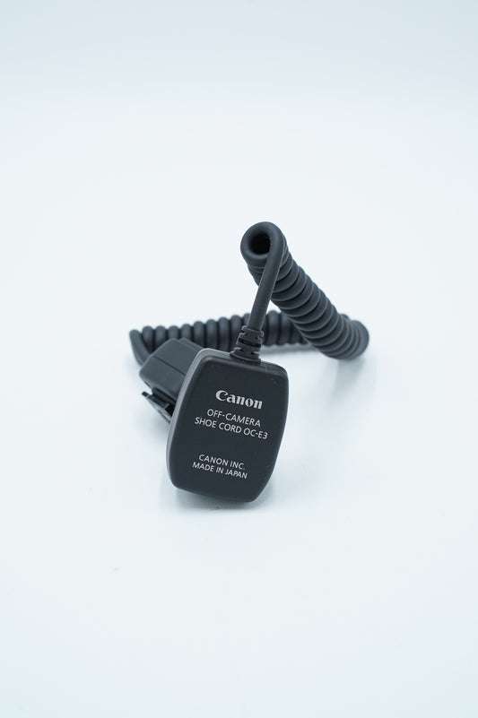 Canon OC-E3 Off-Camera Shoe Cord, Used