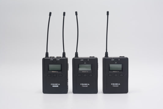 Comica CVMWM200 Audio Transmitter Set, Used
