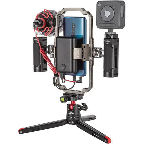 SmallRig 3384C All-in-One Smartphone Mobile/Vlogging Video Kit - AVC photo video store