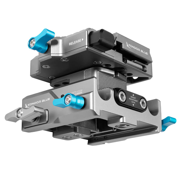 Kondor Blue 501 Adjustable Baseplate (501 QR)(Space Gray) - AVC photo video store