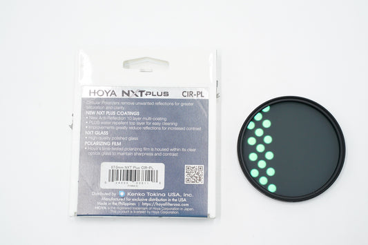 Hoya NXTPlus Circular Polarizer 67mm Filter, Used