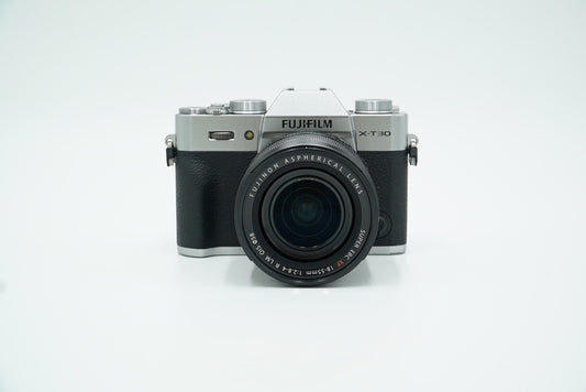 Fujifilm XT30II/1855/S/29536, XT30 II XF 18-55mm f/2.8-4 R Lens Silver, Used