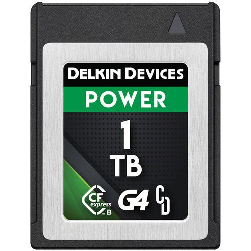 Delkin DCFXBP1TBG4 1TB Power CFexpress Memory Card Type B (EOL)