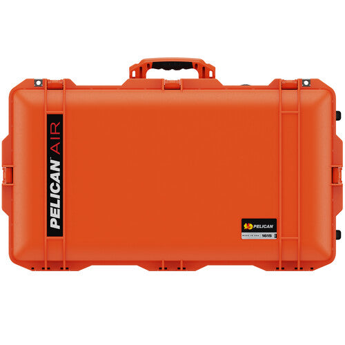 Pelican 1615AirWF Wheeled Hard Case with Foam Insert (Orange)