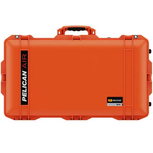 Pelican 1615AirWF Wheeled Hard Case with Foam Insert (Orange) - AVC photo video store