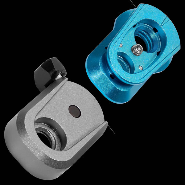 Kondor Blue Mini Lock Quick Release Plates for Professional Camera Workflows (Kondor Blue) - AVC photo video store