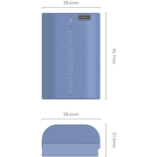 SmallRig 4264 LP-E6NH USB-C Rechargeable Camera Battery