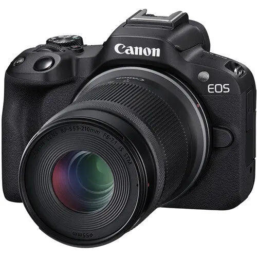 Canon EOS R50 Mirrorless Camera, RF-S 18-45mm f/4.5-6.3 IS STM + RF-S 55-210mm f/5-7.1 IS STM - AVC photo video store