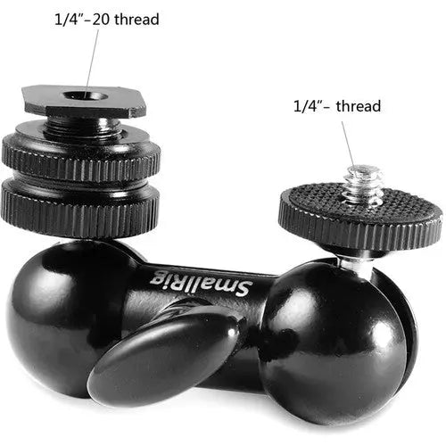 SmallRig 1135 Magic Arm with Double Ball Heads (Cold Shoe and Thumb Screw) - AVC photo video store