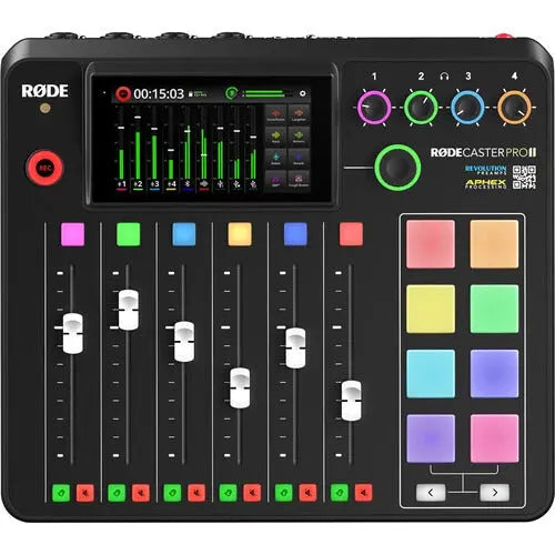Rode CasterPro II Integrated Audio Production Studio, Black - AVC photo video store