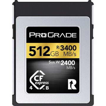 Prograde Digital PGCFX512GATNA 512GB CFexpress 4.0 Memory Card