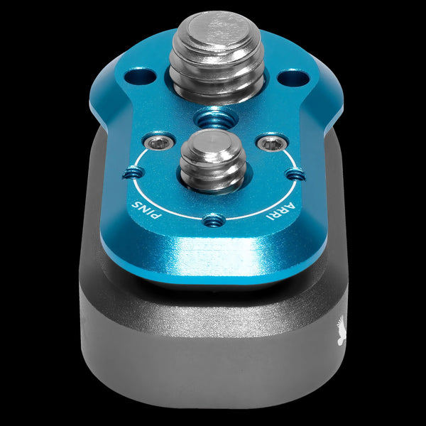Kondor Blue Mini Lock Quick Release Plates for Professional Camera Workflows (Kondor Blue) - AVC photo video store