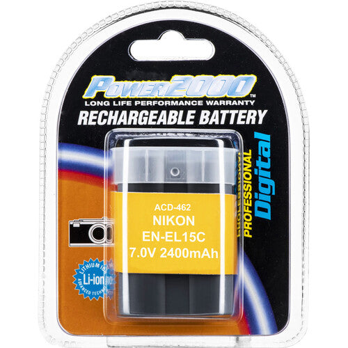 Vidpro ACD462 Battery for Nikon EN-EL15C (7V, 2400mAh)