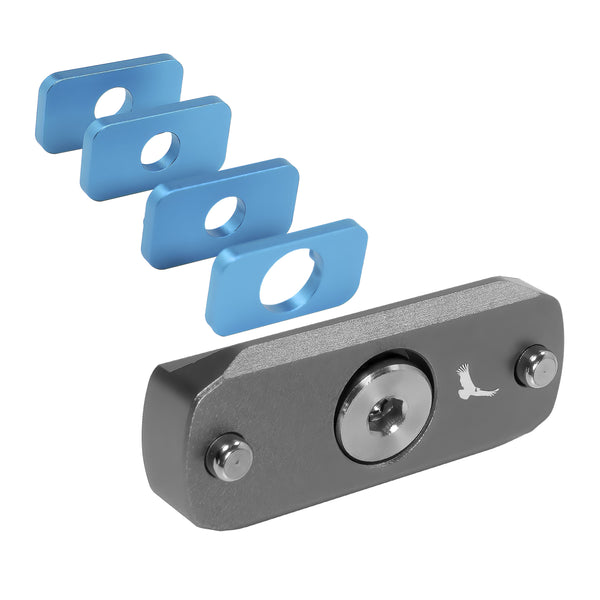 Gaiola para monitor Kondor Blue 2" NATO Rail (cinza espacial)