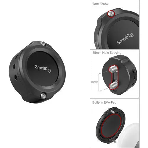 SmallRig MD4149 Cage for Apple AirTag with Dual 1/4"-20 Screw Mount - AVC photo video store