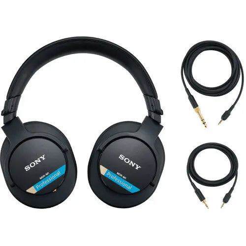 Sony MDRM1 Closed-Back Over-Ear Reference Monitor Headphones - AVC photo video store