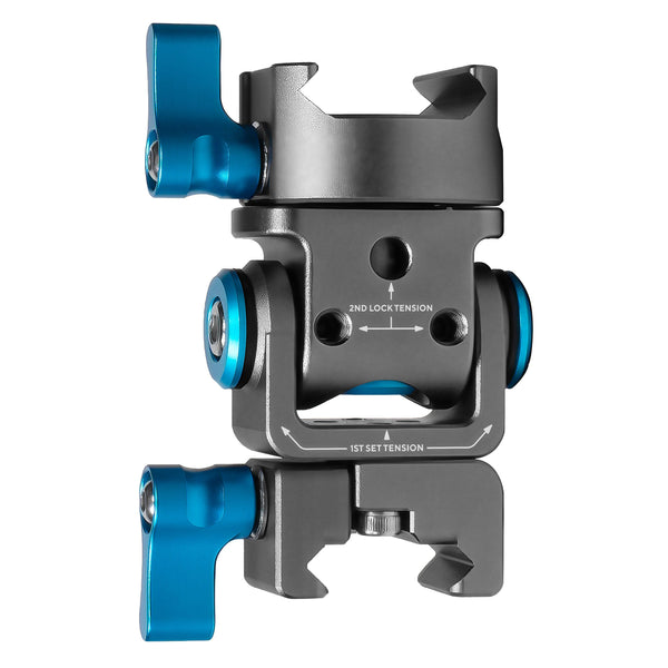 Suporte de monitor giratório Kondor Blue NATO para NATO (Pan/Tilt) (cinza espacial)