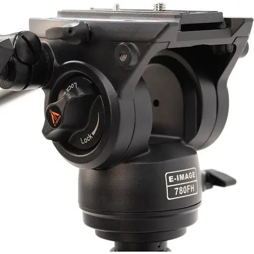 Ikan E-Image 2-Stage Aluminum Tripod with 780FH Fluid Head and Dolly Kit - AVC photo video store
