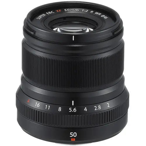 Fujifilm XF 50mm f/2 R WR, Black, Ø46 FUJIFILM