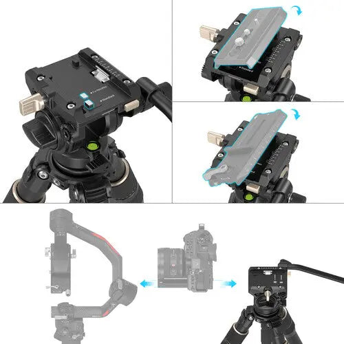 SmallRig 4643 Carbon Fiber Tripod Kit FT-S303 (EOL) - AVC photo video store