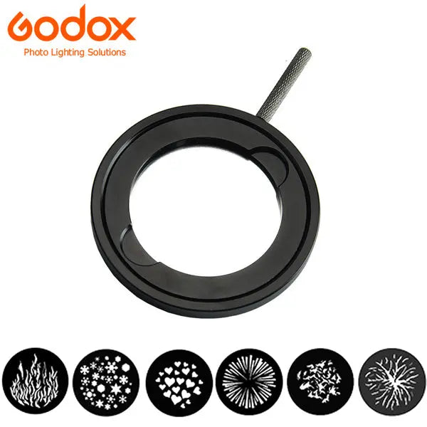 Godox SA09001 Gobo Set 001 F/Projection Attachment - AVC photo video store