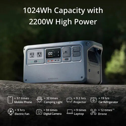DJI Power 1000 Portable Power Station - AVC photo video store