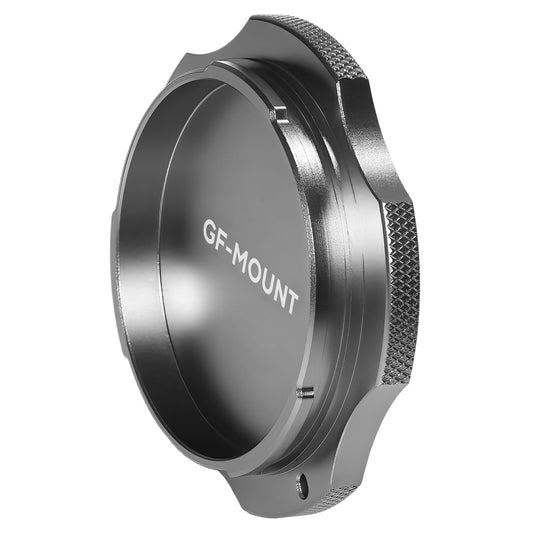 Kondor Blue Fujifilm GF Cine Cap - Metal Body Cap for Camera Lens Port (Space Gray)