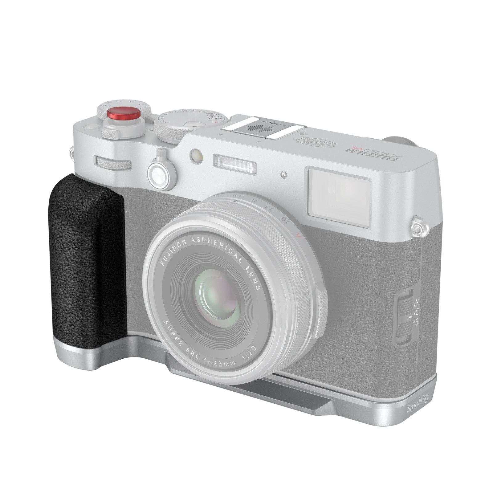 SmallRig 4555 L-Shape Grip for FUJIFILM X100VI/X100V (Silver)