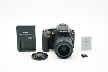 Nikon D5600/1855/71371 D5600, AF-P 18-55mm f/3.5-5.6G DX VR, Used
