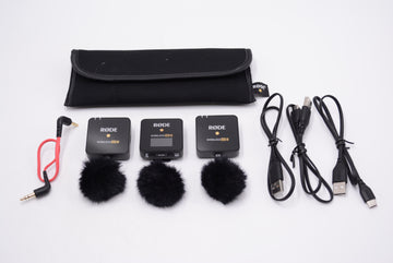 Rode WIGOII/47067 WIGOII 2-Person Compact Digital Wireless Microphone System/Recorder, Used