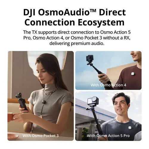 DJI MIC Mini Wireless Microphone Kit (1 TX + 1 RX) - AVC photo video store