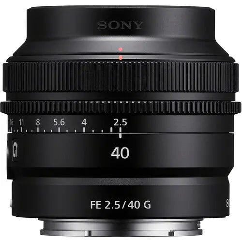 Sony SEL40F25G FE 40mm f/2.5 G Lens, Ø49 - AVC photo video store