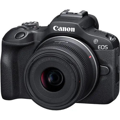 Canon EOS R100, RF-S 18-45mm f/4.5-6.3 IS STM Lens Kit - AVC photo video store