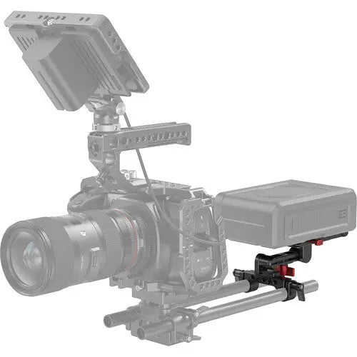 SmallRig 2991 V-Lock Battery Plate with 15mm Rod Clamp & Adjustable Arm - AVC photo video store