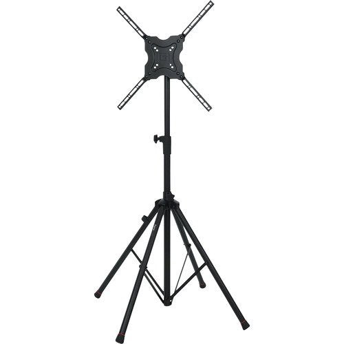 Soporte audiovisual Gator Standard Quadpod para pantallas de hasta 65" (negro) 