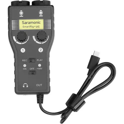 Saramonic Smartrig+Uc Two-Channel Audio Interface F/Usb Type-C Devices SARAMONIC