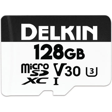 Delkin DDMSDW660128 128GB Advantage UHS-I MicroSDXC Memory Card W/Sd Adapter (EOL)