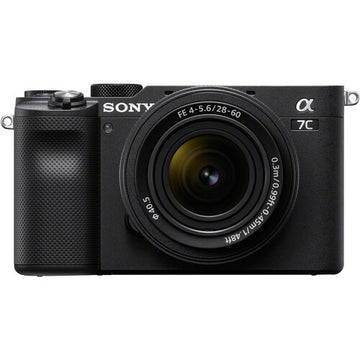 Sony A7C Full-Frame Compact Mirrorless Camera, FE 28-60mm F/4-5.6, Black
