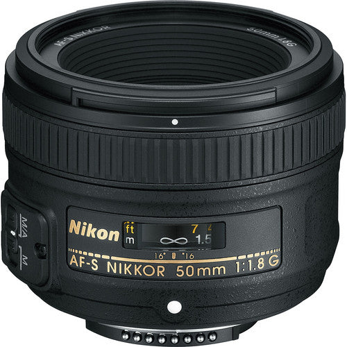 Nikon AFS50/1.8G AF-S Nikkor 50mm F/1.8G, Ø58.
