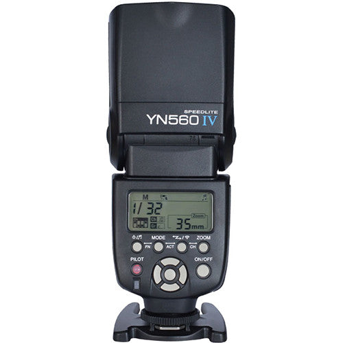 Yongnuo YN560Iv Speedlight, 2.4Ghz Receiver W/328' Range