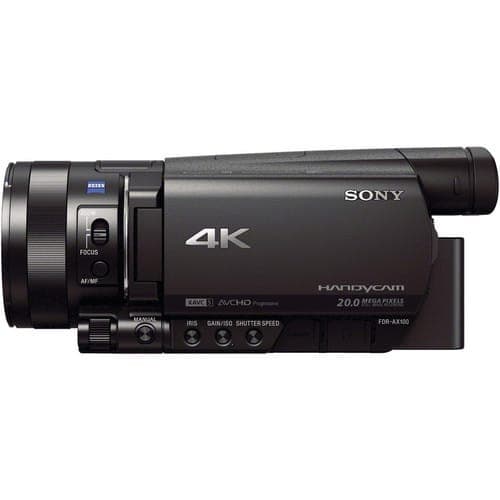 Sony FDRAX100 Camcorder 4K.